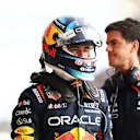 AUSTIN, TEXAS - OCTOBER 18: 11th placed qualifier Sergio Perez of Mexico and Oracle Red Bull Racing walks in the Pitlane during Sprint Qualifying ahead of the F1 Grand Prix of United States at Circuit of The Americas on October 18, 2024 in Austin, Texas. (Photo by Bryn Lennon - Formula 1/Formula 1 via Getty Images)