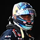 AUSTIN, TEXAS - OCTOBER 19: 10th placed qualifier Sergio Perez of Mexico and Oracle Red Bull Racing looks on in parc ferme during qualifying ahead of the F1 Grand Prix of United States at Circuit of The Americas on October 19, 2024 in Austin, Texas. (Photo by Rudy Carezzevoli/Getty Images)