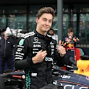MELBOURNE, AUSTRALIA - MARCH 16: Third placed George Russell of Great Britain and Mercedes AMG Petronas F1 Team in parc ferme during the F1 Grand Prix of Australia at Albert Park Grand Prix Circuit on March 16, 2025 in Melbourne, Australia. (Photo by Mark Sutton - Formula 1/Formula 1 via Getty Images)