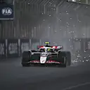 MELBOURNE, AUSTRALIA - MARCH 16: Oliver Bearman of Great Britain driving the (87) Haas F1 VF-25 Ferrari on track during the F1 Grand Prix of Australia at Albert Park Grand Prix Circuit on March 16, 2025 in Melbourne, Australia. (Photo by James Sutton - Formula 1/Formula 1 via Getty Images)