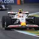 MELBOURNE, AUSTRALIA - MARCH 16: Yuki Tsunoda of Japan driving the (22) Visa Cash App Racing Bulls VCARB 02 on track  during the F1 Grand Prix of Australia at Albert Park Grand Prix Circuit on March 16, 2025 in Melbourne, Australia. (Photo by Clive Mason/Getty Images)