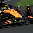 MELBOURNE, AUSTRALIA - MARCH 14: Oscar Piastri of Australia driving the (81) McLaren MCL39 Mercedes on track during practice ahead of the F1 Grand Prix of Australia at Albert Park Grand Prix Circuit on March 14, 2025 in Melbourne, Australia. (Photo by Mark Thompson/Getty Images)