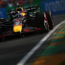 MELBOURNE, AUSTRALIA - MARCH 14: Max Verstappen of the Netherlands driving the (1) Oracle Red Bull Racing RB21 on track during practice ahead of the F1 Grand Prix of Australia at Albert Park Grand Prix Circuit on March 14, 2025 in Melbourne, Australia. (Photo by Clive Rose/Getty Images)