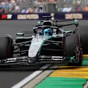 MELBOURNE, AUSTRALIA - MARCH 15: George Russell of Great Britain driving the (63) Mercedes AMG Petronas F1 Team W16 on track during final practice ahead of the F1 Grand Prix of Australia at Albert Park Grand Prix Circuit on March 15, 2025 in Melbourne, Australia. (Photo by Mark Thompson/Getty Images)