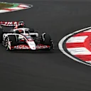 SHANGHAI, CHINA - MARCH 23: Esteban Ocon of France driving the (31) Haas F1 VF-25 Ferrari on track during the F1 Grand Prix of China at Shanghai International Circuit on March 23, 2025 in Shanghai, China. (Photo by Rudy Carezzevoli/Getty Images)