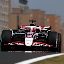 SHANGHAI, CHINA - MARCH 21: Esteban Ocon of France driving the (31) Haas F1 VF-25 Ferrari on track during practice ahead of the F1 Grand Prix of China at Shanghai International Circuit on March 21, 2025 in Shanghai, China. (Photo by Mark Thompson/Getty Images)