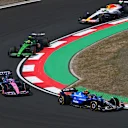 SHANGHAI, CHINA - MARCH 22: Carlos Sainz of Spain driving the (55) Williams FW47 Mercedes leads Pierre Gasly of France driving the (10) Alpine F1 A525 Renault and Gabriel Bortoleto of Brazil driving the (5) Kick Sauber C45 Ferrari on track during the Sprint ahead of the F1 Grand Prix of China at Shanghai International Circuit on March 22, 2025 in Shanghai, China. (Photo by Mark Sutton - Formula 1/Formula 1 via Getty Images)