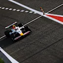 BAHRAIN, BAHRAIN - APRIL 12: Liam Lawson of New Zealand driving the (30) Visa Cash App Racing Bulls VCARB 02 on track during final practice ahead of the F1 Grand Prix of Bahrain at Bahrain International Circuit on April 12, 2025 in Bahrain, Bahrain. (Photo by Mark Thompson/Getty Images)