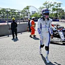 MONTREAL, QUEBEC - JUNE 15: Alexander Albon of Thailand and Williams walks away from his car during the F1 Grand Prix of Canada at Circuit Gilles-Villeneuve on June 15, 2025 in Montreal, Quebec. (Photo by Minas Panagiotakis/Getty Images)