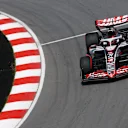 MONTREAL, QUEBEC - JUNE 13: Esteban Ocon of France driving the (31) Haas F1 VF-25 Ferrari on track during practice ahead of the F1 Grand Prix of Canada at Circuit Gilles-Villeneuve on June 13, 2025 in Montreal, Quebec. (Photo by Mark Thompson/Getty Images)