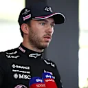 MONTREAL, QUEBEC - JUNE 14: Twentieth placed qualifier Pierre Gasly of France and Alpine F1 is interviewed during qualifying ahead of the F1 Grand Prix of Canada at Circuit Gilles-Villeneuve on June 14, 2025 in Montreal, Quebec. (Photo by Jared C. Tilton - Formula 1/Formula 1 via Getty Images)