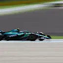 IMOLA, ITALY - MAY 16: Fernando Alonso of Spain driving the (14) Aston Martin F1 Team AMR25 Mercedes on track during practice ahead of the F1 Grand Prix of Emilia-Romagna at Autodromo Internazionale Enzo e Dino Ferrari on May 16, 2025 in Imola, Italy. (Photo by Mark Thompson/Getty Images)