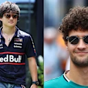 Yuki Tsunoda and Jak Crawford (Aston Martin F2 and reserve driver)