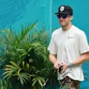 MIAMI, FLORIDA - MAY 04: Jack Doohan of Australia and Alpine F1 arrives in the Paddock prior to the F1 Grand Prix of Miami at Miami International Autodrome on May 04, 2025 in Miami, Florida. (Photo by Hector Vivas/Getty Images)