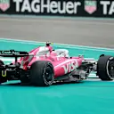 MIAMI, FLORIDA - MAY 04: Liam Lawson of New Zealand driving the (30) Visa Cash App Racing Bulls VCARB 02 off the track after a crash during the F1 Grand Prix of Miami at Miami International Autodrome on May 04, 2025 in Miami, Florida. (Photo by Hector Vivas/Getty Images)