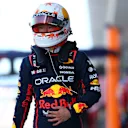 MIAMI, FLORIDA - MAY 02: Yuki Tsunoda of Japan and Oracle Red Bull Racing walks in the Pitlane during Sprint qualifying ahead of the F1 Grand Prix of Miami at Miami International Autodrome on May 02, 2025 in Miami, Florida. (Photo by Bryn Lennon - Formula 1/Formula 1 via Getty Images)