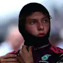 MIAMI, FLORIDA - MAY 03: Andrea Kimi Antonelli of Italy and Mercedes AMG Petronas F1 Team prepares to drive during the Sprint ahead of the F1 Grand Prix of Miami at Miami International Autodrome on May 03, 2025 in Miami, Florida. (Photo by Mario Renzi - Formula 1/Formula 1 via Getty Images)
