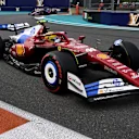 MIAMI, FLORIDA - MAY 03: Lewis Hamilton of Great Britain driving the (44) Scuderia Ferrari SF-25 on track during qualifying ahead of the F1 Grand Prix of Miami at Miami International Autodrome on May 03, 2025 in Miami, Florida. (Photo by Mark Sutton - Formula 1/Formula 1 via Getty Images)