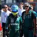 MONTE-CARLO, MONACO - MAY 25: Fernando Alonso of Spain and Aston Martin F1 Team walks in the Pitlane after retiring  race during the F1 Grand Prix of Monaco at Circuit de Monaco on May 25, 2025 in Monte-Carlo, Monaco. (Photo by Steven Tee/Getty Images)
