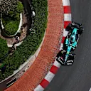 MONTE-CARLO, MONACO - MAY 25: Lance Stroll of Canada driving the (18) Aston Martin F1 Team AMR25 Mercedes on track during the F1 Grand Prix of Monaco at Circuit de Monaco on May 25, 2025 in Monte-Carlo, Monaco. (Photo by Bryn Lennon - Formula 1/Formula 1 via Getty Images)