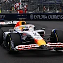 MONTE-CARLO, MONACO - MAY 23: Isack Hadjar of France driving the (6) Visa Cash App Racing Bulls VCARB 02 on track during practice ahead of the F1 Grand Prix of Monaco at Circuit de Monaco on May 23, 2025 in Monte-Carlo, Monaco. (Photo by Mark Sutton - Formula 1/Formula 1 via Getty Images)