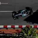 MONTE-CARLO, MONACO - MAY 23: George Russell of Great Britain driving the (63) Mercedes AMG Petronas F1 Team W16 on track during practice ahead of the F1 Grand Prix of Monaco at Circuit de Monaco on May 23, 2025 in Monte-Carlo, Monaco. (Photo by Bryn Lennon - Formula 1/Formula 1 via Getty Images)