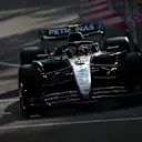 MONTE-CARLO, MONACO - MAY 23: Andrea Kimi Antonelli of Italy driving the (12) Mercedes AMG Petronas F1 Team W16 on track during practice ahead of the F1 Grand Prix of Monaco at Circuit de Monaco on May 23, 2025 in Monte-Carlo, Monaco. (Photo by Clive Rose/Getty Images)