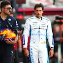 MONTE-CARLO, MONACO - MAY 24: Eleventh placed qualifier Carlos Sainz of Spain and Williams walks in the Pitlane during qualifying ahead of the F1 Grand Prix of Monaco at Circuit de Monaco on May 24, 2025 in Monte-Carlo, Monaco (Photo by Bryn Lennon - Formula 1/Formula 1 via Getty Images)