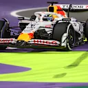 JEDDAH, SAUDI ARABIA - APRIL 20: Isack Hadjar of France driving the (6) Visa Cash App Racing Bulls VCARB 02 leaves the track during the F1 Grand Prix of Saudi Arabia at Jeddah Corniche Circuit on April 20, 2025 in Jeddah, Saudi Arabia. (Photo by Alex Pantling/Getty Images)