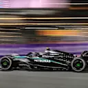 JEDDAH, SAUDI ARABIA - APRIL 20: Andrea Kimi Antonelli of Italy driving the (12) Mercedes AMG Petronas F1 Team W16 on track during the F1 Grand Prix of Saudi Arabia at Jeddah Corniche Circuit on April 20, 2025 in Jeddah, Saudi Arabia. (Photo by Pauline Ballet - Formula 1/Formula 1 via Getty Images)