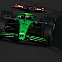 JEDDAH, SAUDI ARABIA - APRIL 18: Nico Hulkenberg of Germany driving the (27) Kick Sauber C45 Ferrari on track during practice ahead of the F1 Grand Prix of Saudi Arabia at Jeddah Corniche Circuit on April 18, 2025 in Jeddah, Saudi Arabia. (Photo by Clive Rose - Formula 1/Formula 1 via Getty Images)