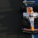 JEDDAH, SAUDI ARABIA - APRIL 18: Liam Lawson of New Zealand driving the (30) Visa Cash App Racing Bulls VCARB 02 on track during practice ahead of the F1 Grand Prix of Saudi Arabia at Jeddah Corniche Circuit on April 18, 2025 in Jeddah, Saudi Arabia. (Photo by Mark Sutton - Formula 1/Formula 1 via Getty Images)