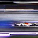 JEDDAH, SAUDI ARABIA - APRIL 18: Isack Hadjar of France driving the (6) Visa Cash App Racing Bulls VCARB 02 on track during practice ahead of the F1 Grand Prix of Saudi Arabia at Jeddah Corniche Circuit on April 18, 2025 in Jeddah, Saudi Arabia. (Photo by Alex Pantling/Getty Images)