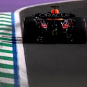 JEDDAH, SAUDI ARABIA - APRIL 18: Max Verstappen of the Netherlands driving the (1) Oracle Red Bull Racing RB21 on track during practice ahead of the F1 Grand Prix of Saudi Arabia at Jeddah Corniche Circuit on April 18, 2025 in Jeddah, Saudi Arabia. (Photo by Alex Pantling/Getty Images)