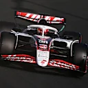 JEDDAH, SAUDI ARABIA - APRIL 19: Esteban Ocon of France driving the (31) Haas F1 VF-25 Ferrari on track during final practice ahead of the F1 Grand Prix of Saudi Arabia at Jeddah Corniche Circuit on April 19, 2025 in Jeddah, Saudi Arabia. (Photo by Rudy Carezzevoli/Getty Images)