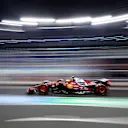 JEDDAH, SAUDI ARABIA - APRIL 19: Lewis Hamilton of Great Britain driving the (44) Scuderia Ferrari SF-25 in the Pitlane during qualifying ahead of the F1 Grand Prix of Saudi Arabia at Jeddah Corniche Circuit on April 19, 2025 in Jeddah, Saudi Arabia. (Photo by Alex Pantling/Getty Images)