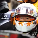 JEDDAH, SAUDI ARABIA - APRIL 19: Yuki Tsunoda of Japan and Oracle Red Bull Racing prepares to drive in the garage during qualifying ahead of the F1 Grand Prix of Saudi Arabia at Jeddah Corniche Circuit on April 19, 2025 in Jeddah, Saudi Arabia. (Photo by Alex Pantling/Getty Images)