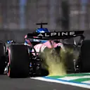 JEDDAH, SAUDI ARABIA - APRIL 19: Pierre Gasly of France driving the (10) Alpine F1 A525 Renault on track during qualifying ahead of the F1 Grand Prix of Saudi Arabia at Jeddah Corniche Circuit on April 19, 2025 in Jeddah, Saudi Arabia. (Photo by Clive Mason/Getty Images)