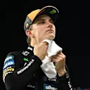 JEDDAH, SAUDI ARABIA - APRIL 19: Second placed qualifier Oscar Piastri of Australia and McLaren looks on during qualifying ahead of the F1 Grand Prix of Saudi Arabia at Jeddah Corniche Circuit on April 19, 2025 in Jeddah, Saudi Arabia. (Photo by Mark Sutton - Formula 1/Formula 1 via Getty Images)