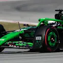 BARCELONA, SPAIN - MAY 30: Nico Hulkenberg of Germany driving the (27) Kick Sauber C45 Ferrari on track during practice ahead of the F1 Grand Prix of Spain at Circuit de Barcelona-Catalunya on May 30, 2025 in Barcelona, Spain. (Photo by Mark Thompson/Getty Images)