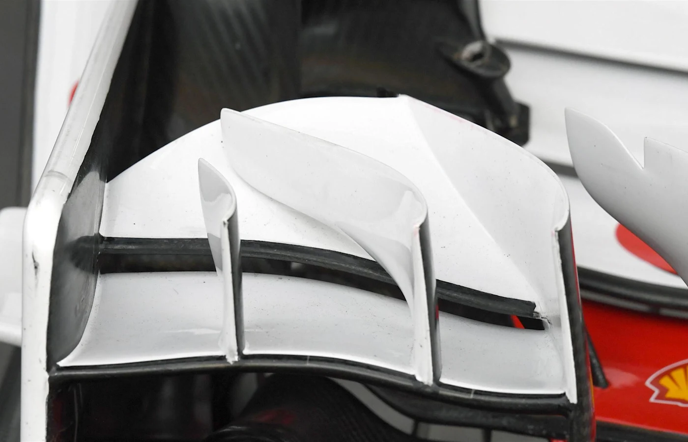 Front wing detail