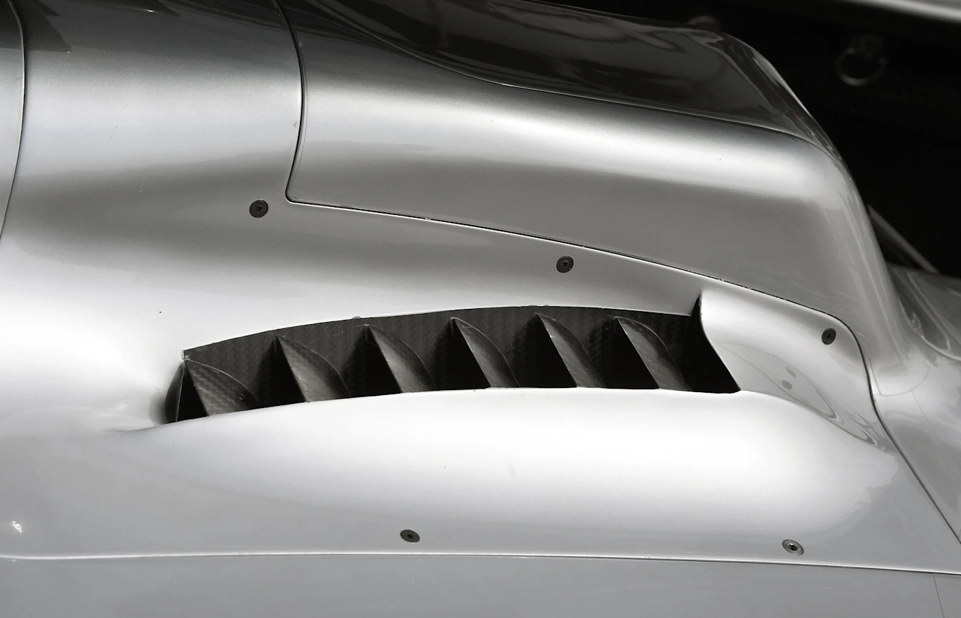 Carbon bodywork detail