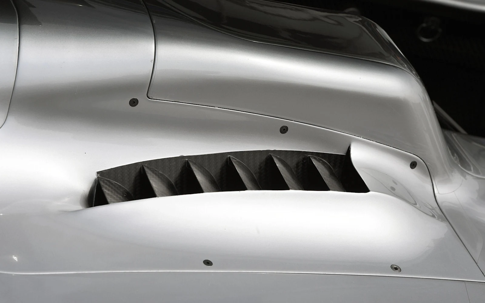 Formula 1 bodywork detail