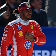SHANGHAI, CHINA - MARCH 14: Third placed qualifier Lewis Hamilton of Great Britain and Scuderia