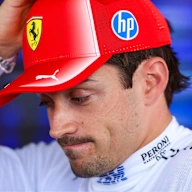 BARCELONA, SPAIN - JUNE 13: Tenth placed qualifier Charles Leclerc of Monaco and Scuderia Ferrari