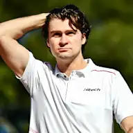 MELBOURNE, AUSTRALIA - MARCH 06: Colton Herta of United States and Hitech (4) looks on during Round