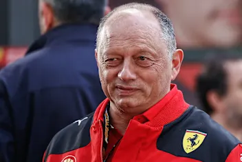 MELBOURNE, AUSTRALIA - MARCH 31: Frederic Vasseur of France and Scuderia Ferrari during practice