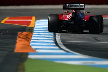 Kimi Raikkonen (FIN) Ferrari F14 T. Formula One World Championship, Rd10, German Grand Prix,