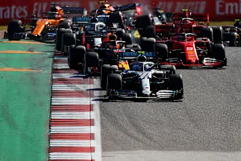 AUSTIN, TEXAS - NOVEMBER 03: Valtteri Bottas driving the (77) Mercedes AMG Petronas F1 Team