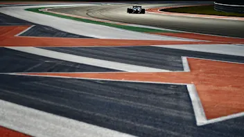 AUSTIN, TEXAS - OCTOBER 22: Lance Stroll of Canada driving the (18) Aston Martin AMR21 Mercedes